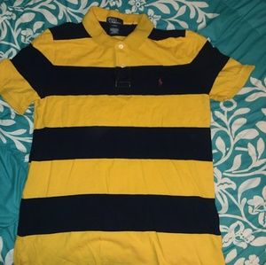 Boys stripped polo shirt